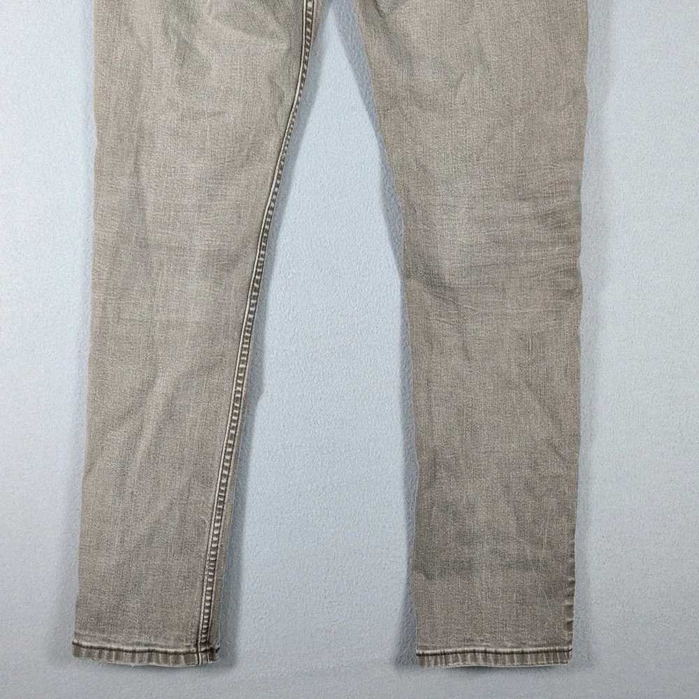 Levi's 511 Jeans Men's 32x32 Gray Tencel Blend Slim Fit Denim‎ Jeans Casual